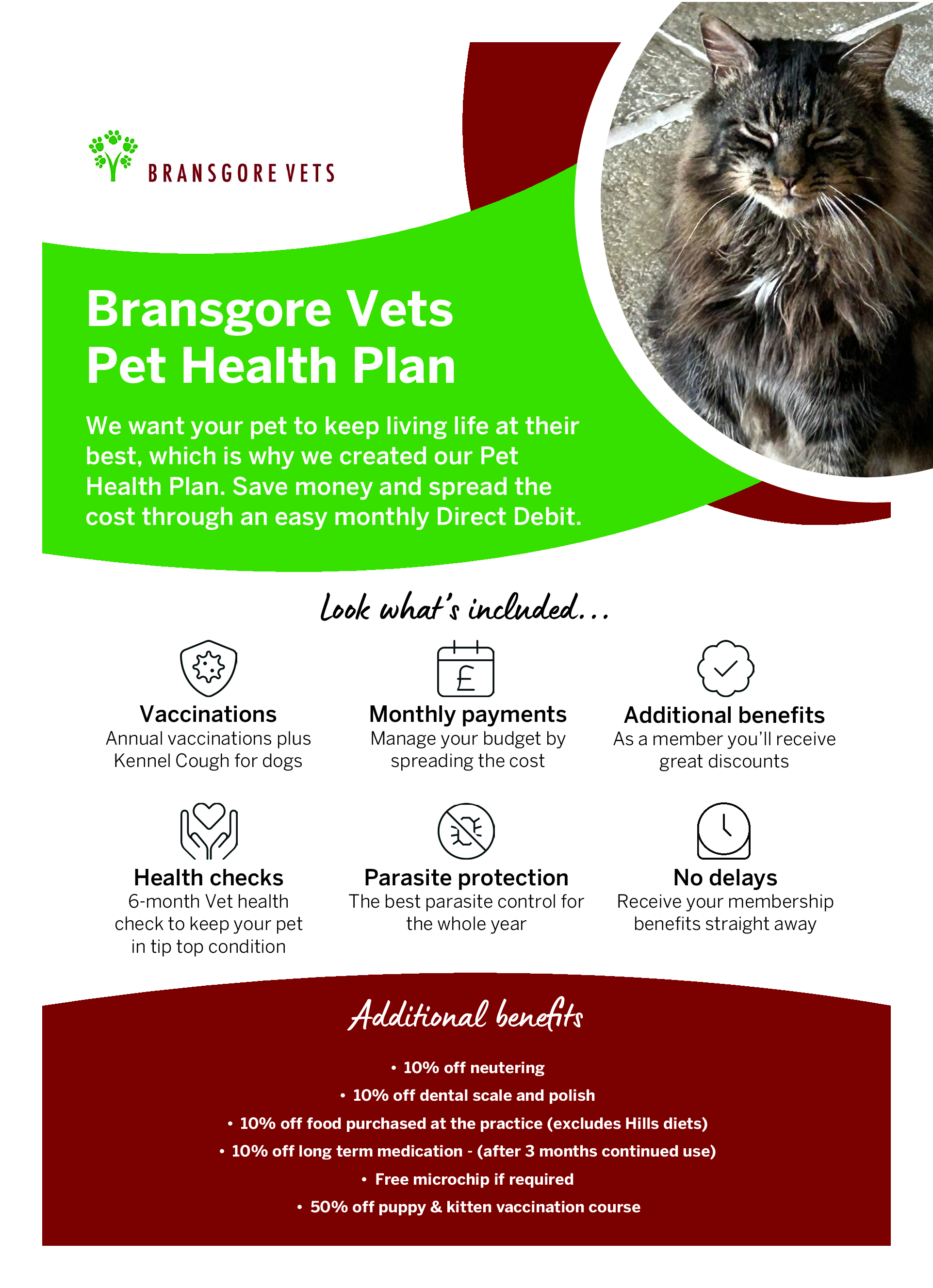 Bransgore Vets Pet Care Plan